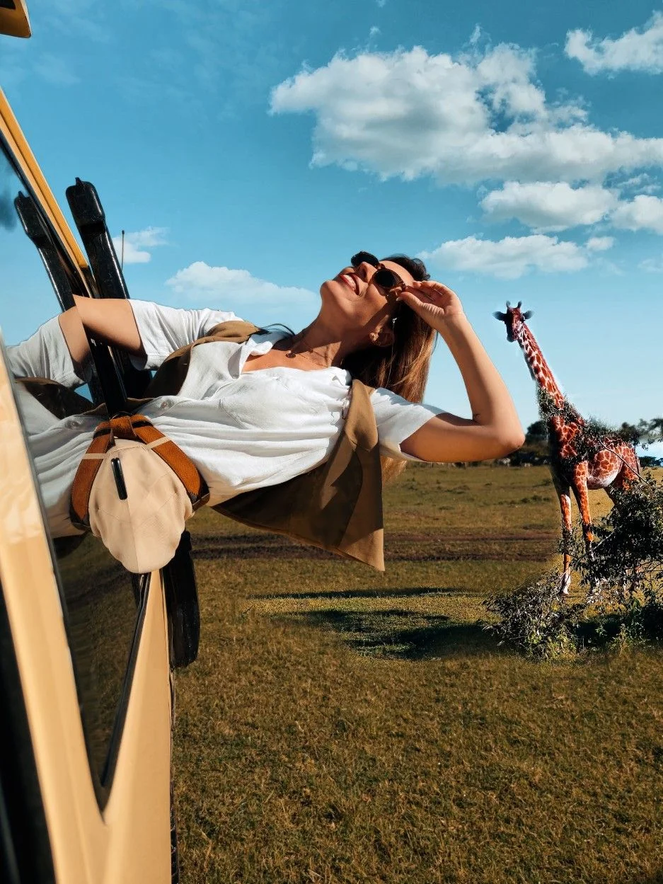 Safari adventure with eSIM connectivity